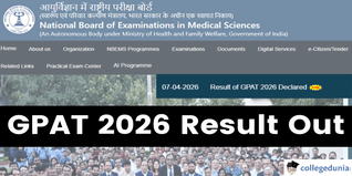 GPAT 2026 Result Out: Check Score, Cut-off, Rank Details